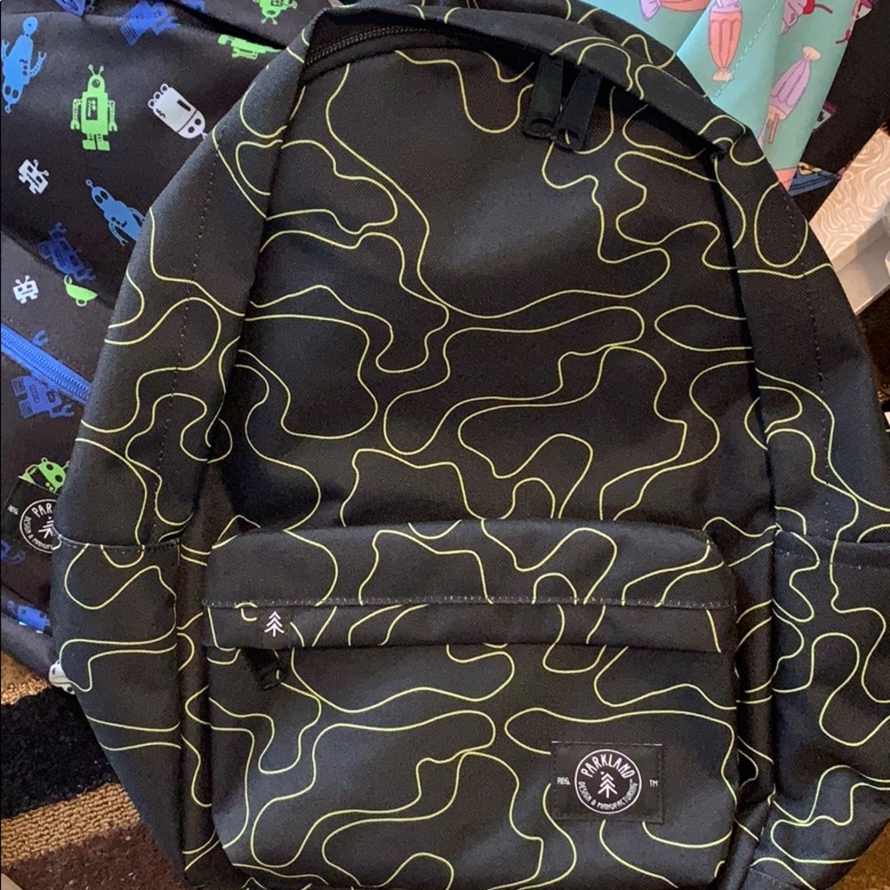 BNWT PARKLAND bayside base Decco shadow camo🎒